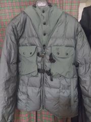 phigvel ダウンジャケット フォレストグリーン 美品 size③(40) - メルカリ