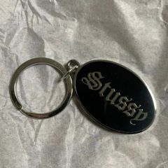 STUSSY カラビナ キーホルダー シルバー - メルカリ