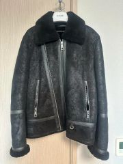 SAINT LAURENT ムートンレザージャケット　630132 YCCR2 SAINT LAURENT ムートンレザージャケット 630132 YCCR2 - メルカリ