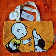 新品タグ付き ズッケロフィラート スヌーピー さがら刺繍 トートバッグ 