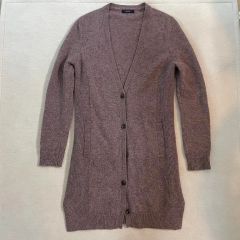 トリココムデギャルソン 11AW ウールロングカーディガン グレー - メルカリ