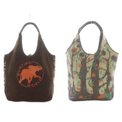 極美品》HUNTING WORLD ハンティングワールド トートバッグ - メルカリ
