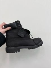 Timberland 6インチ プレミアム 編み込みブラック25.5cm未使用 - メルカリ