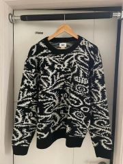 Schott NYC ダルメシアン柄 ニット セーター XL | Mercari