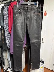 GIVENCHY ストレートデニム レザー切替 archive | Mercari