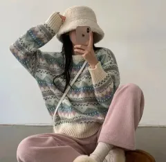(ゆうパケットプラス速達 新品) ヴィンテージ ニット