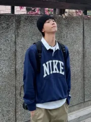 新品) NIKE クラブ フリース ポロ グレー L