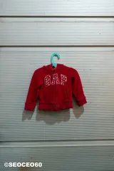 キッズ GAP フーディー ジップアップ 2year