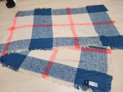 チェック マフラー