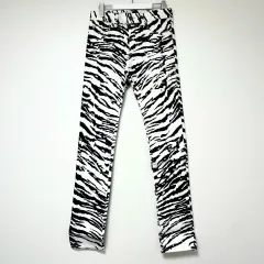 Saint Laurent ゼブラ スキニー デニムのサムネイル