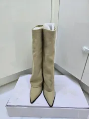 3 230mm レディース サイドジッパー ロングブーツ 出品