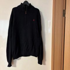 k*様 【超美品】ポロ ラルフローレン ハーフジップドライバーニット 