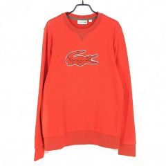 ラコステ ビッグロゴ スウェット トレーナー ボルドー SH0124 - メルカリ