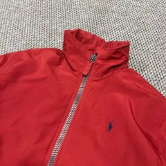 POLO RALPH LAUREN スウィングトップ チェック Sレッド 刺繍 - メルカリ