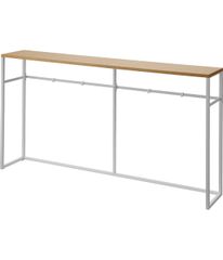 大特価】シギヤマ家具 ローテーブル センターテーブル ストライプ 白黒