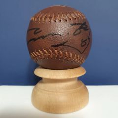 ハンドメイド】本革 軟式野球ボール レザー - メルカリ