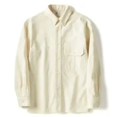 UNIQLO U フランネル オーバーサイズ シャツ