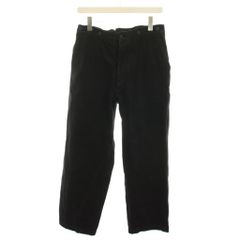 希少 25AW COMOLI コモリ ブラックデニムテーパードパンツ サイズ3