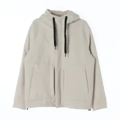 ZARA ザラ アイボリー パデッド フーディー アウター