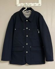 希少/USA製】ポインターブランド ウール100% カバーオール 濃紺 S