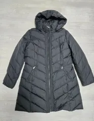 DKNY ダウンジャケット レディース 100 105 ブラック