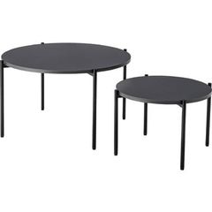 本日限定！即日発送可！IKEA BORGEBY ボルゲビー 黒 丸テーブル - メルカリ
