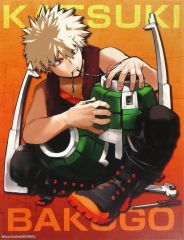【中古】雑貨 爆豪勝己 フルカラーBIGアートボード Vol.2 「僕のヒーローアカデミア」 ジャンプキャラクターズストア 完全受注生産限定
