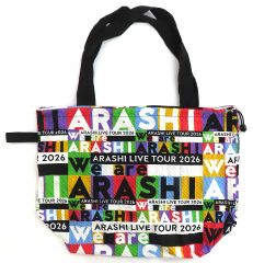 嵐　We are ARASHI ショッピングバッグ＆ポーチ 嵐 We are ARASHI 2026 ショッピングバッグ ツアーバック - メルカリ