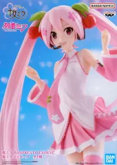 【中古】フィギュア 桜ミク 「初音ミク」 BANPRESTO EVOLVE 桜ミクフィギュア