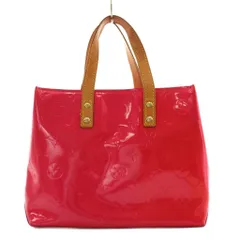 ルイヴィトン LOUIS VUITTON リードPM モノグラム ヴェルニ ハンドバッグ トートバッグ ピンク M91221 /AN10 ■OH