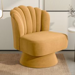 新品 HULALAHOME 花びら オシャレ チェア 回転 昇降式 ソファ - メルカリ