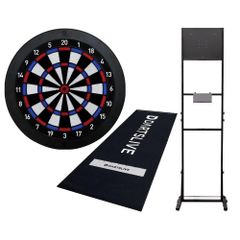 【引取限定】ハード、ソフト兼用ダーツボード（スローライン付き） 引取限定】ハード、ソフト兼用ダーツボード（スローライン付き