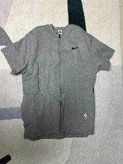 Nike×Fear of god NBA グレー ジップアップ トレーナー - メルカリ