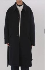 kolor 19aw ラギットサージ アシンメトリーコート グレー サイズ2