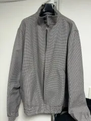 A.P.C. アーペーセー ハウンドトゥース ハリントンジャケット xL105のサムネイル