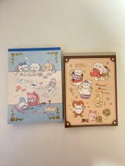 にゃんこまつり　レターセット　お面　シール　にゃんにゃんにゃんこ　サンエックス にゃんこまつり レターセット お面 シール にゃんにゃんにゃんこ