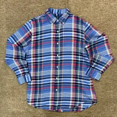 (L) POLO ポロ ラルフローレン チェック シャツ スリムフィット
