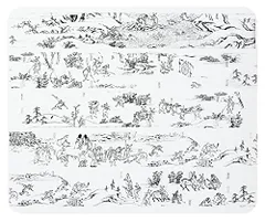 国宝・鳥獣人物戯画のマウスパッド 2：フォトパッド（ 日本の名画シリーズ ）のサムネイル