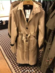 COACH コーチ レディース サイド スナップ トレンチコート BONE サイズ2のサムネイル