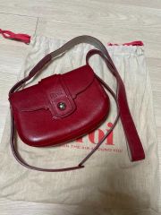 ロンハーマンオリジナル LOVE レザー メッセンジャーバッグ レッド 