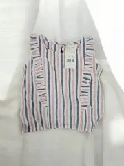 (日本) キッズ ノースリーブ ブラウス 120 新品