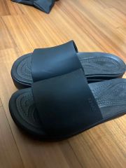 crocs 厚底ウェッジソールサンダル ブラック 2足セット サイズ5 - メルカリ