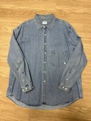 美品 Psicom サイコム 2025 chambray shirts Lサイズ - メルカリ