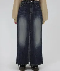 ブラックアップ OOTJ O2エン ウォッシュ デニムスカート