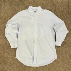 (M) POLO ポロ ラルフローレン ストライプ シャツ クラシックフィット