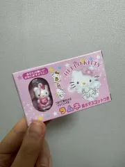 風水マスコットハローキティ (恋愛運) レトロキティー ハローキティキーホルダー