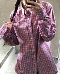 Ralph Lauren ラルフローレン ピンク CHECK シャツ