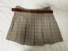 ZARA キッズ チェック柄スカート 13-14歳 (春・秋・冬用)