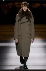 ドリス・ヴァン・ノッテン FW16/17 ミリタリー ロングコートのサムネイル