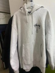 日本未入荷STUSSY TORONTO限定】Sサイズ グレー パーカー 正規品
